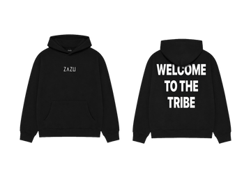 ZAZU Welcome To The Tribe Black Hoodie